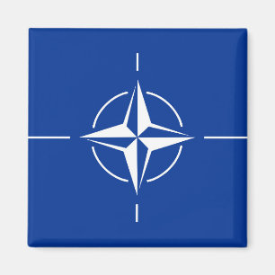 nato flag North Atlantic Treaty Organisation Allia Magnet