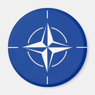 NATO flag symbol Magnet