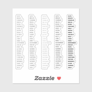 NATO Phonetic Alphabet for Keyboard Monitor