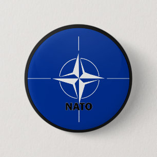 Nato Roundel quality Flag 6 Cm Round Badge