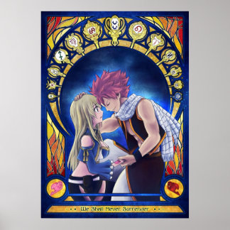 Natsu and Lucy Poster
