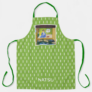 Natsu Japanese Summer season Art Apron