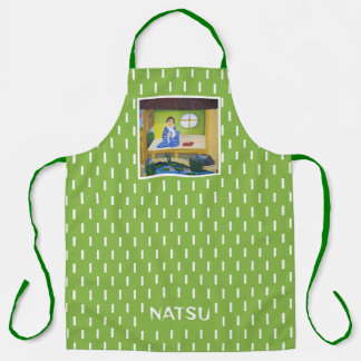 Natsu Japanese Summer season Art Apron