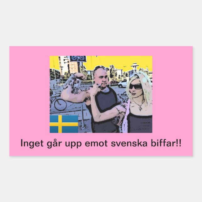 Natta and Kent (Sweden): Stickers (Front)