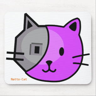 Natto-Cat Mouse Mat