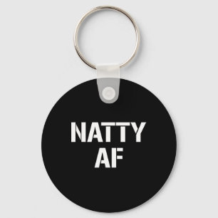 Natty Af Natural Bodybuilding Gifts Men Women Funn Key Ring