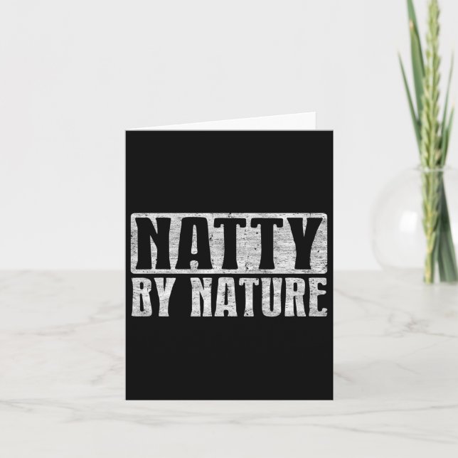 Natty By Nature  Card (Front)
