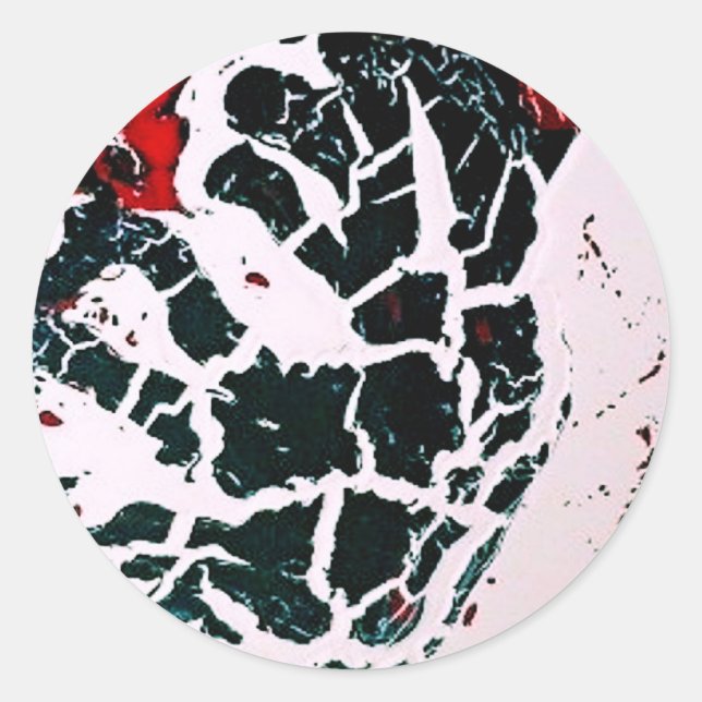 NATTY DREADS CLASSIC ROUND STICKER (Front)