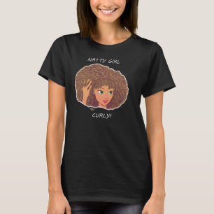 NATTY GIRL--Curly T-Shirt