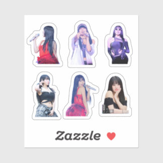 Natty Kiss Of Life Vinyl Sticker Pack