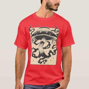Natur Goth Fairy Grunge Cottagecore Witchy Mushroo T-Shirt