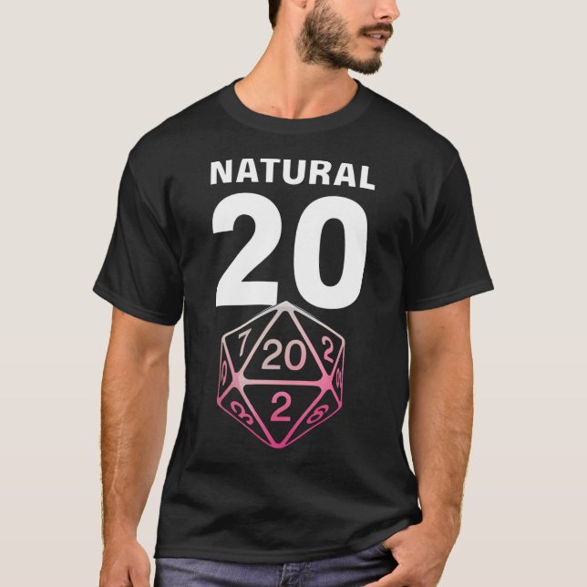 Natural 20 T-Shirt (Front)