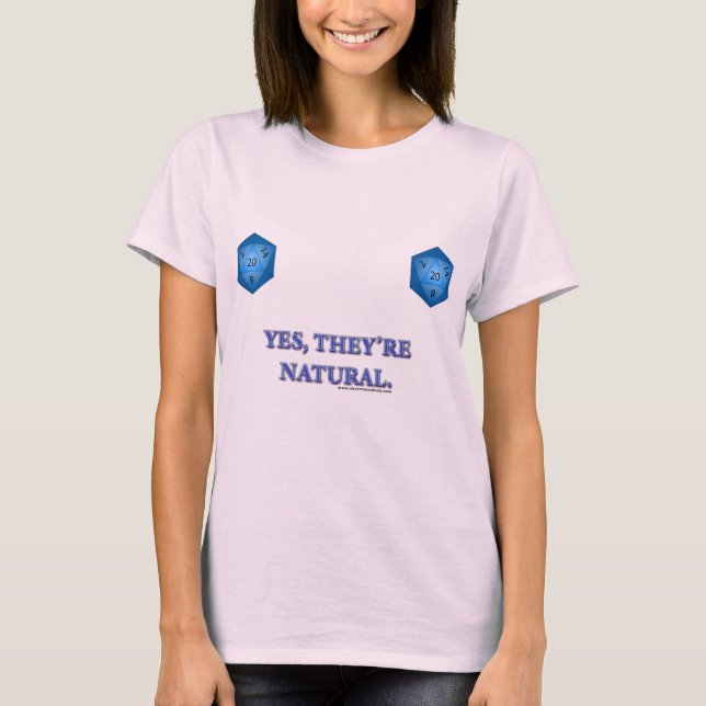 Natural 20s T-Shirt (Front)