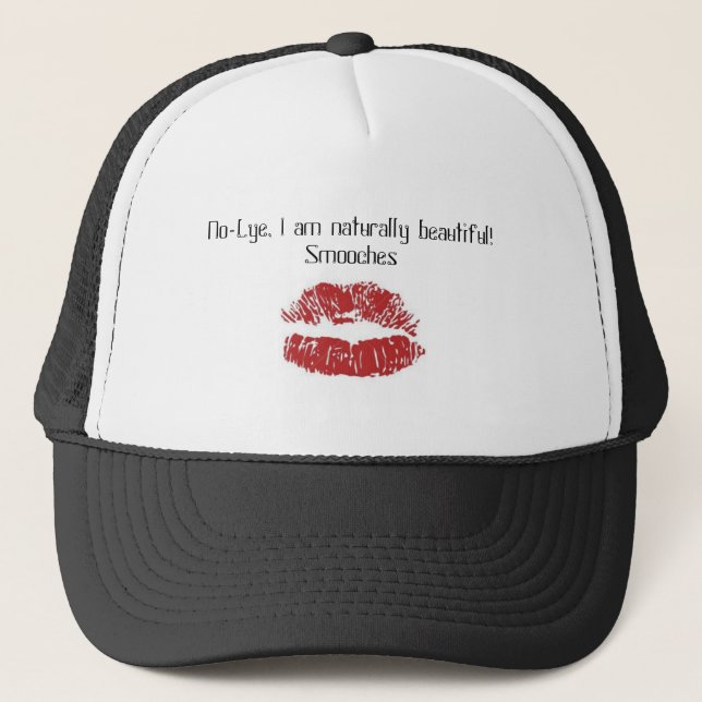 Natural and Loving It Trucker Hat (Front)