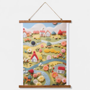 Natural Art _ homes _ Flowers _ Hanging Tapestry