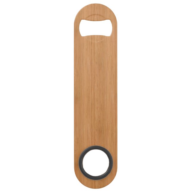 Natural Bamboo Wood Grain Look (Front)