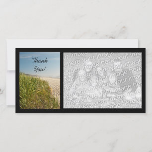 Natural Beach Thank You Card