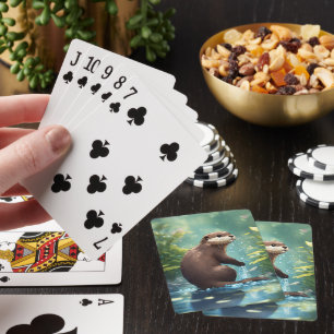 Natural Bears Classic Playing Cards