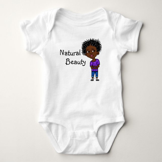 Natural Beauty Baby Bodysuit (Front)
