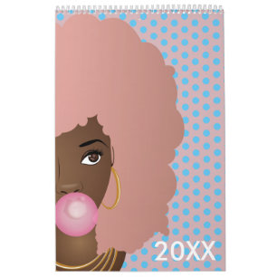 Natural Beauty Collection   Polka Dots Calendar
