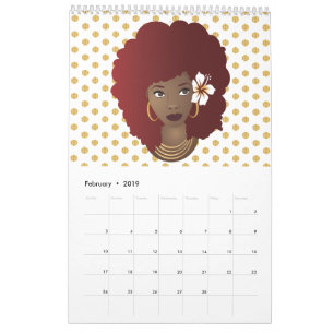 Natural Beauty Collection   Polka Dots Calendar