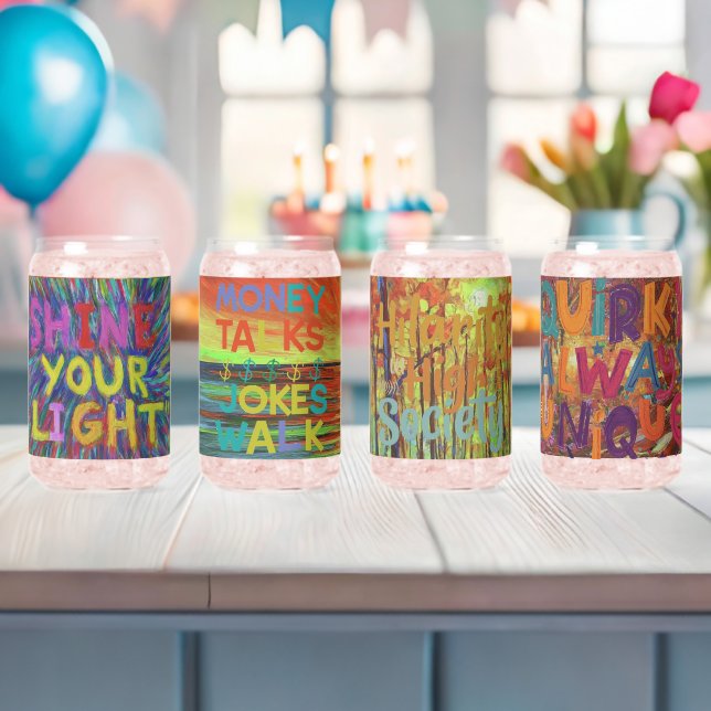 Natural Beauty of Enivorment Can Glass (Insitu (Baby Shower))