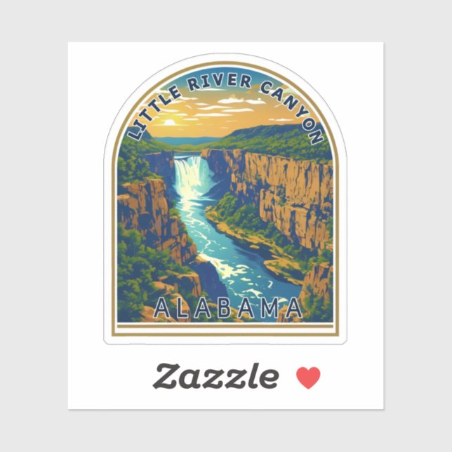 Natural Beauty of Little River Canyon-Alabama (Sheet)