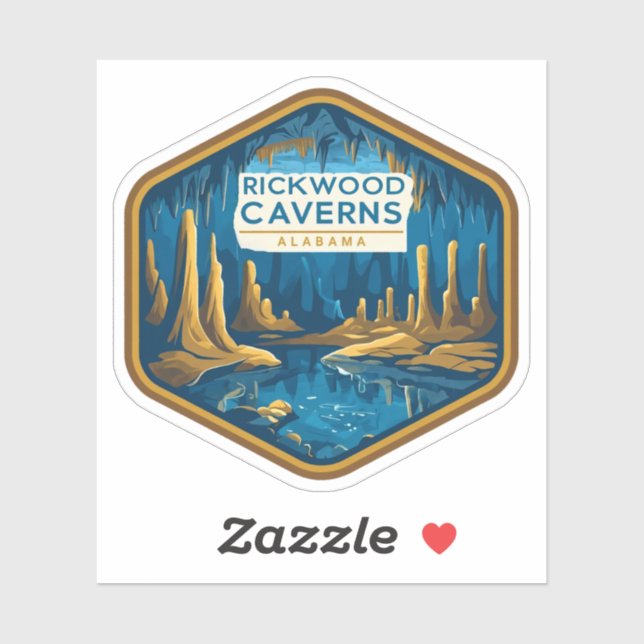 Natural Beauty of Rickwood Caverns-Alabama (Sheet)