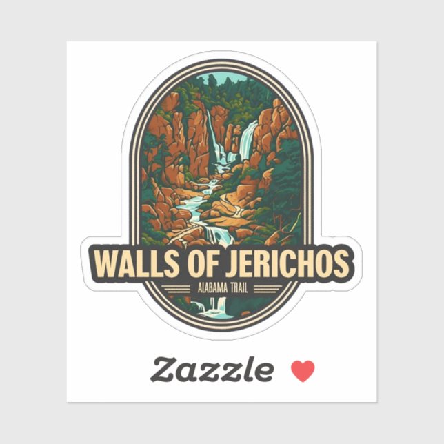 Natural Beauty of Walls of Jerichos-Alabama (Sheet)