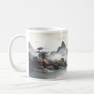 Natural Beauty With A Mountain Coffee Mug