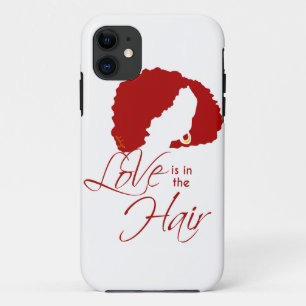 Natural Black Hair Love is in the Hair iPhone 11 Case