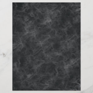 Natural Black Marble Scrapbooking Paper