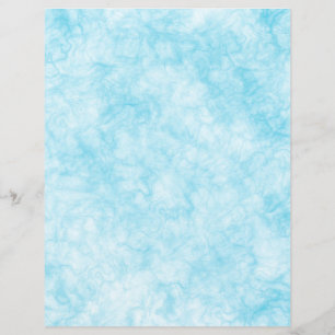 Natural Blue Marble Scrapbooking Paper