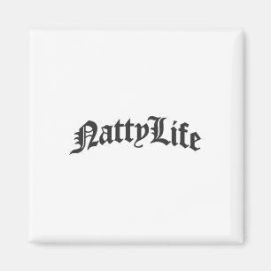 Natural Bodybuilding All Natty Life Gym Magnet