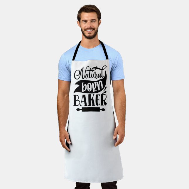 Natural Born Baker Apron (Worn)