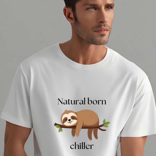 NATURAL BORN CHILLER Beach Summer Vacation Fashion T-Shirt (Creator Uploaded)