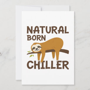 Natural Born Chiller Thank You Card