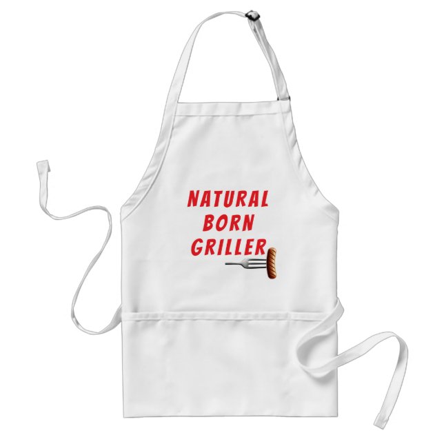 Natural Born Griller Standard Apron (Front)