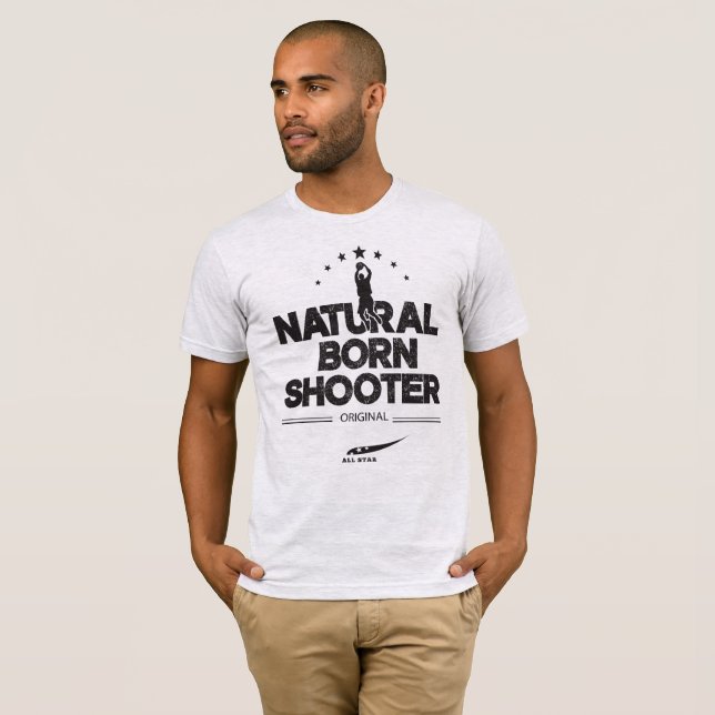 Natural Born Shooter T-Shirt (Front Full)