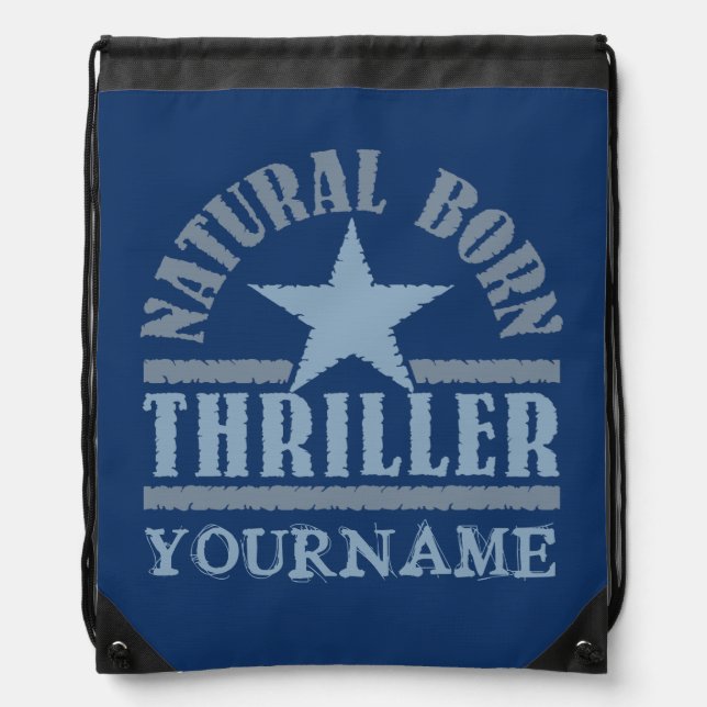 Natural Born Thriller custom bag (Front)