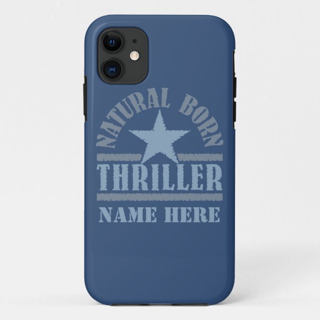 Natural Born Thriller custom iPhone case (Back)