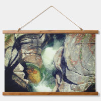 Natural Bridge Crevice With Water Nature