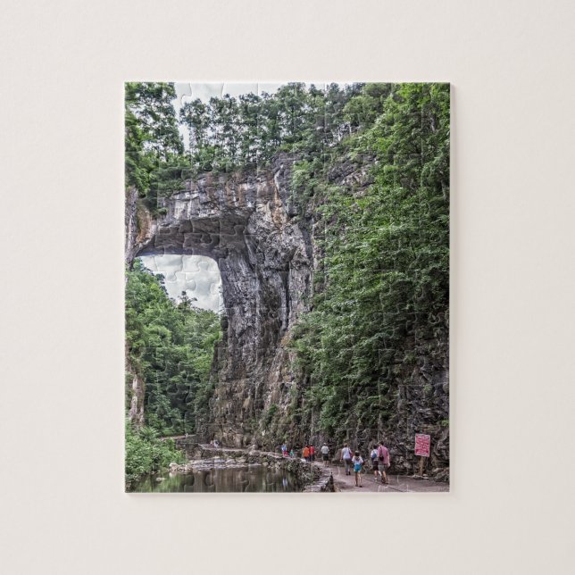 Natural Bridge Jigsaw Puzzle (Vertical)