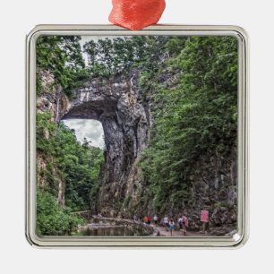 Natural Bridge Metal Tree Decoration