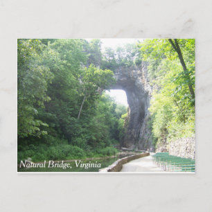 Natural Bridge Postcard