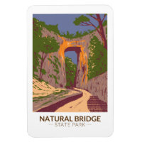 Natural Bridge State Park Virginia Vintage 
