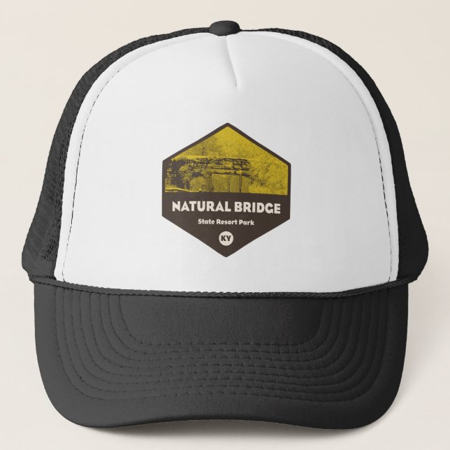 Natural Bridge State Resort Park Kentucky Trucker Hat (Front)