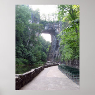 Natural Bridge Va Poster