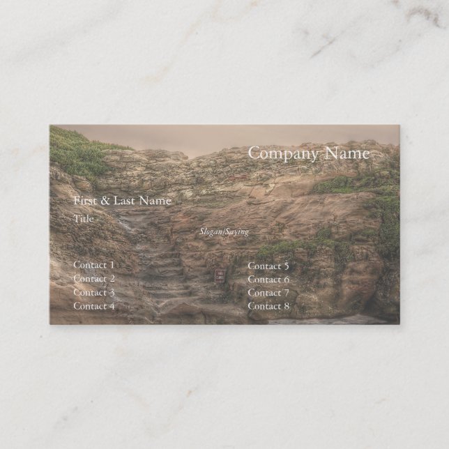 Natural Bridges 9 Business Card (Front)