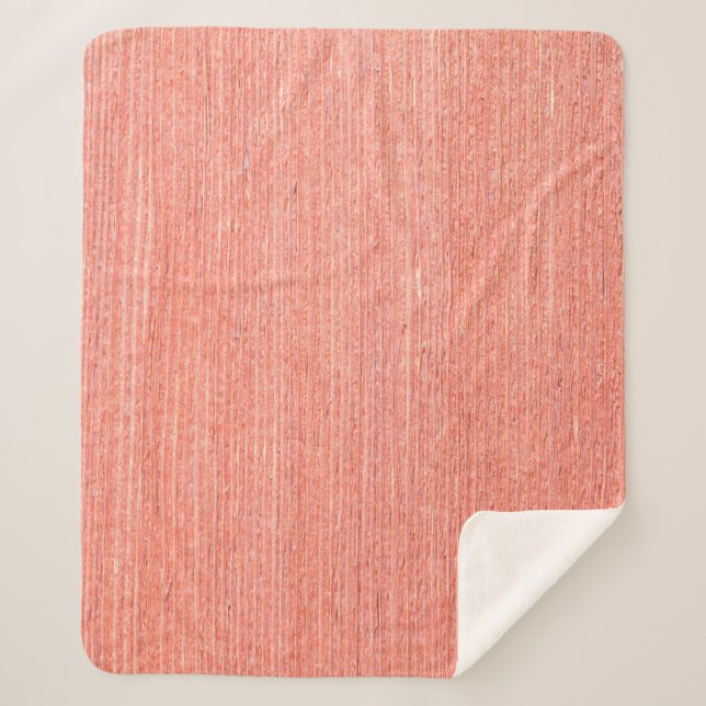 Natural brown wood texture and seamless background sherpa blanket (Front)